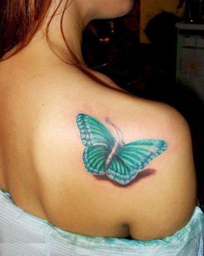 Cute and Cool Butterfly Tattoos